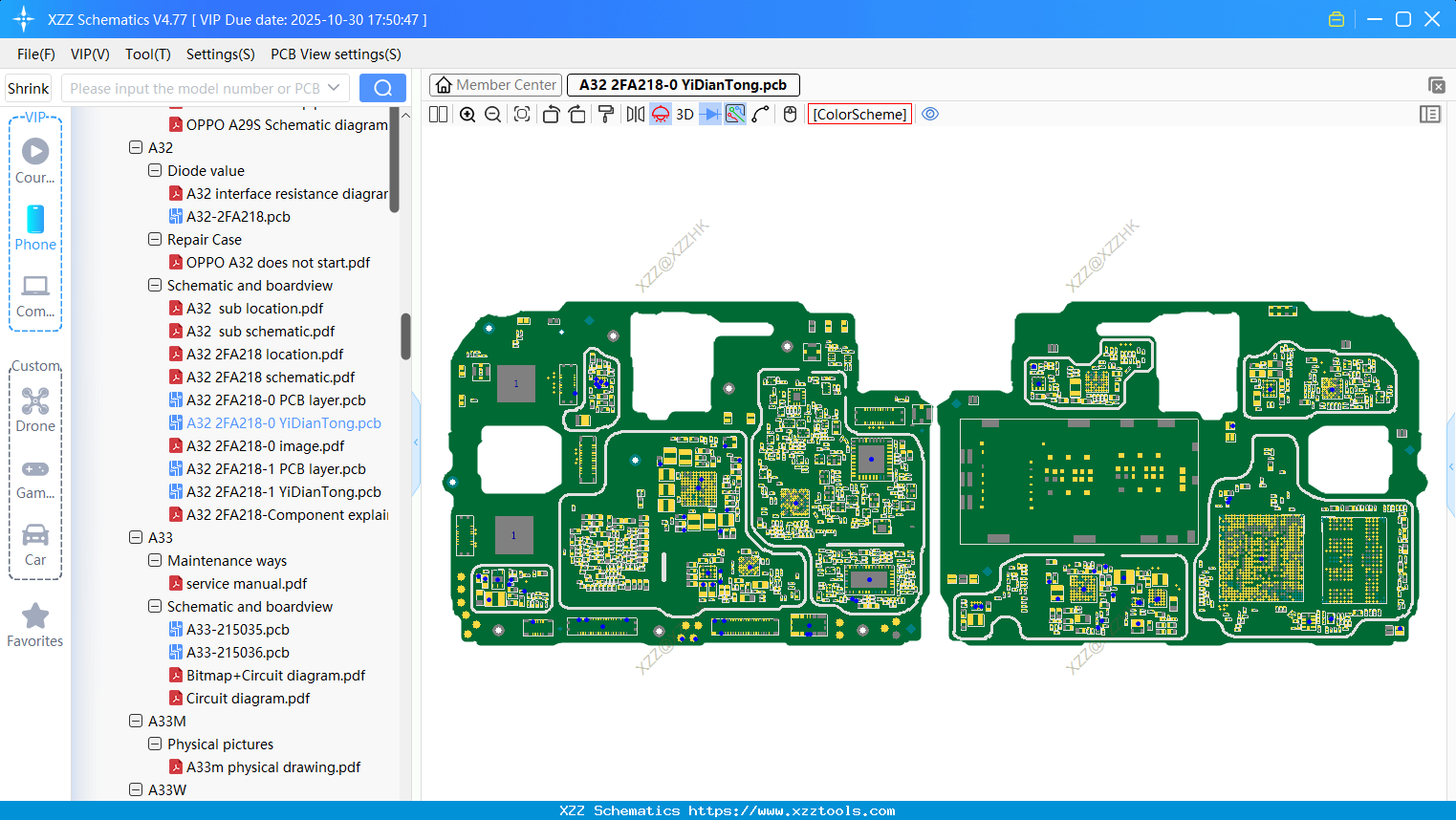 OPPO A32 2FA218-0 bitmap